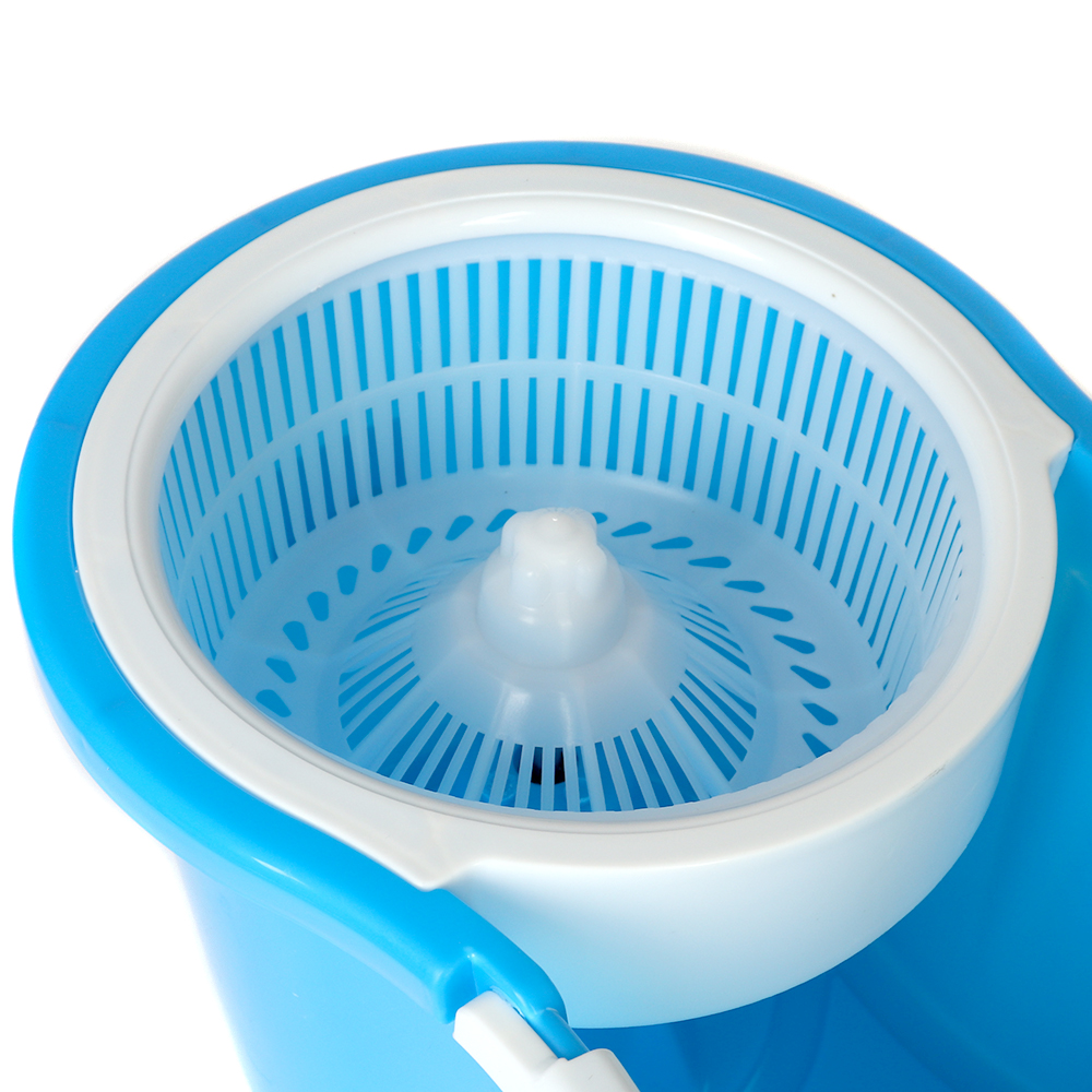 Ведро с отжимом и шваброй центрифуга пластик / B2pl / уп 25 /45х22 см/2 насадки