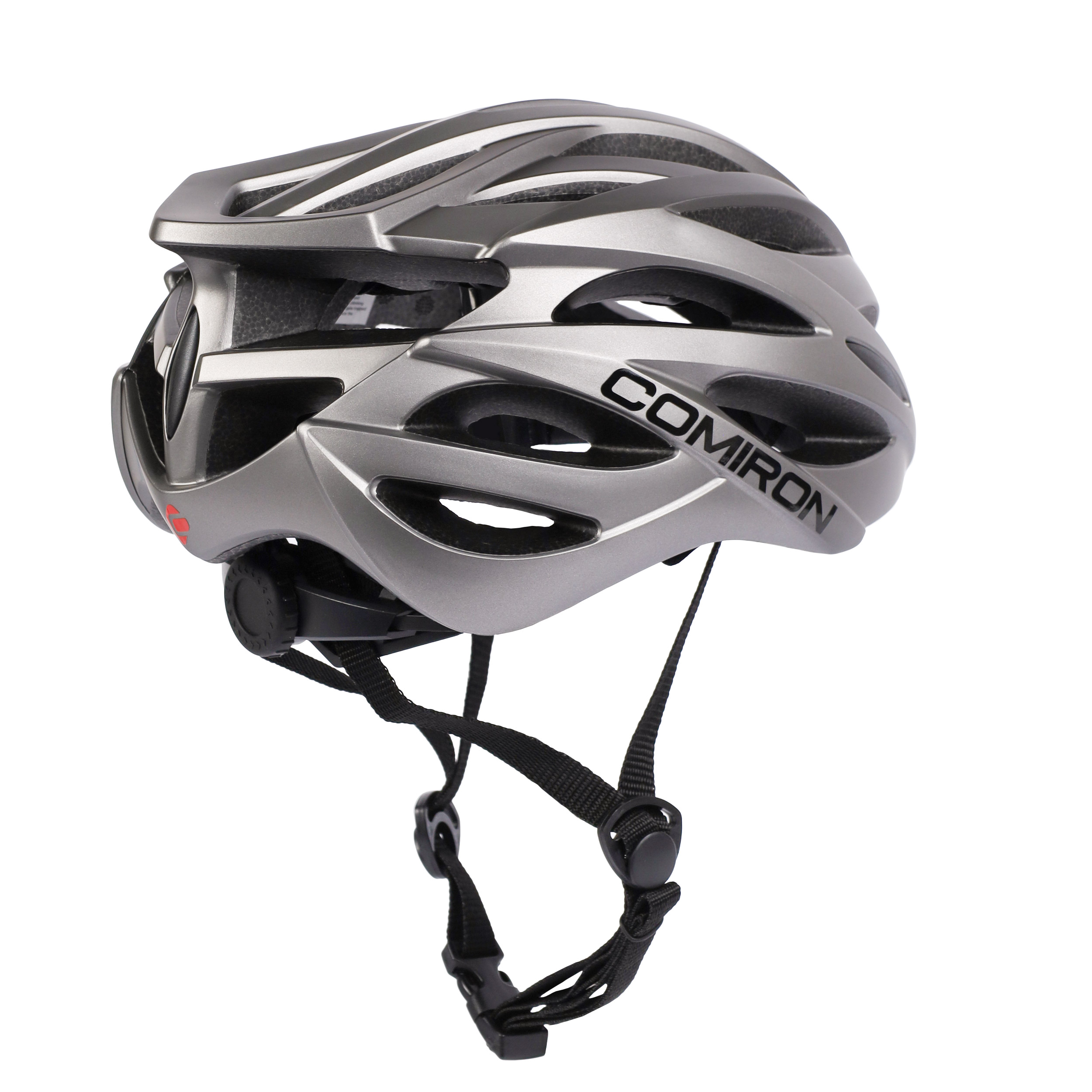 Шлем велосипедный COMIRON Air. Цвет: Grey. Размер: L (58-61см)  / MX-19T / уп 12