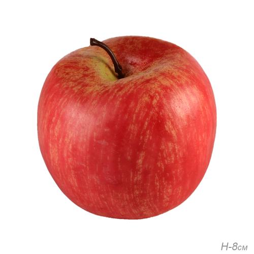 Муляж Яблоко красное 8 см / 0033-8 /уп 80/240/