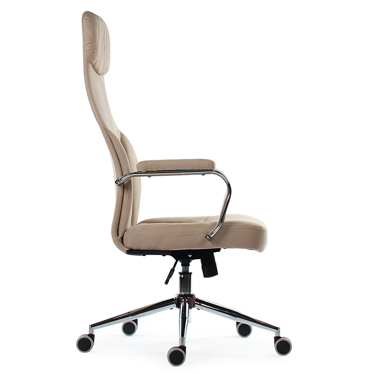 Кресло руководителя CH-10M Ch Бежевый №4 Велюр