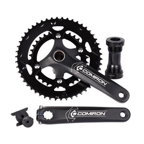 Система COMIRON A32Z-DS210, 170mm, 34/50T, AL+ST, ось, черный /уп10