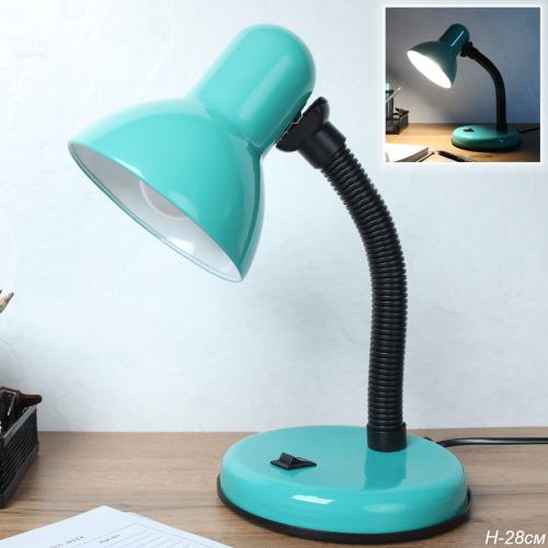 Светильник настольный 28 см зеленый / 203B-5 / Ex27 /уп 45/