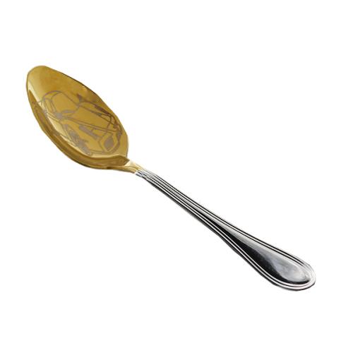 Ложка столовая детская 19 см / М-23 / ЛДС-М23-НТПХР /уп / Машина № 55