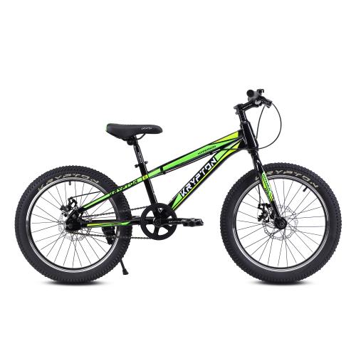 Велосипед 20" Krypton Hyperion ригид KH10BGY20HF чёрный зелёный