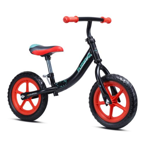 Беговел 12" COMIRON Flight Pro / CB1205 / уп 6 / Цвет: серый-красный/ КРАТНО УПАКОВКЕ 6 ШТ.