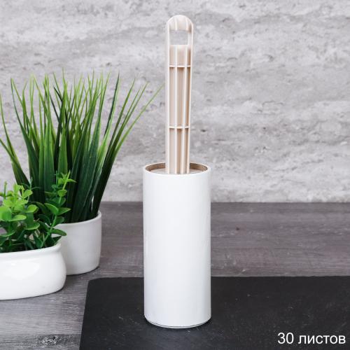 Щетка для одежды роликовая 30 листов / 8213 /уп 200/ OPP