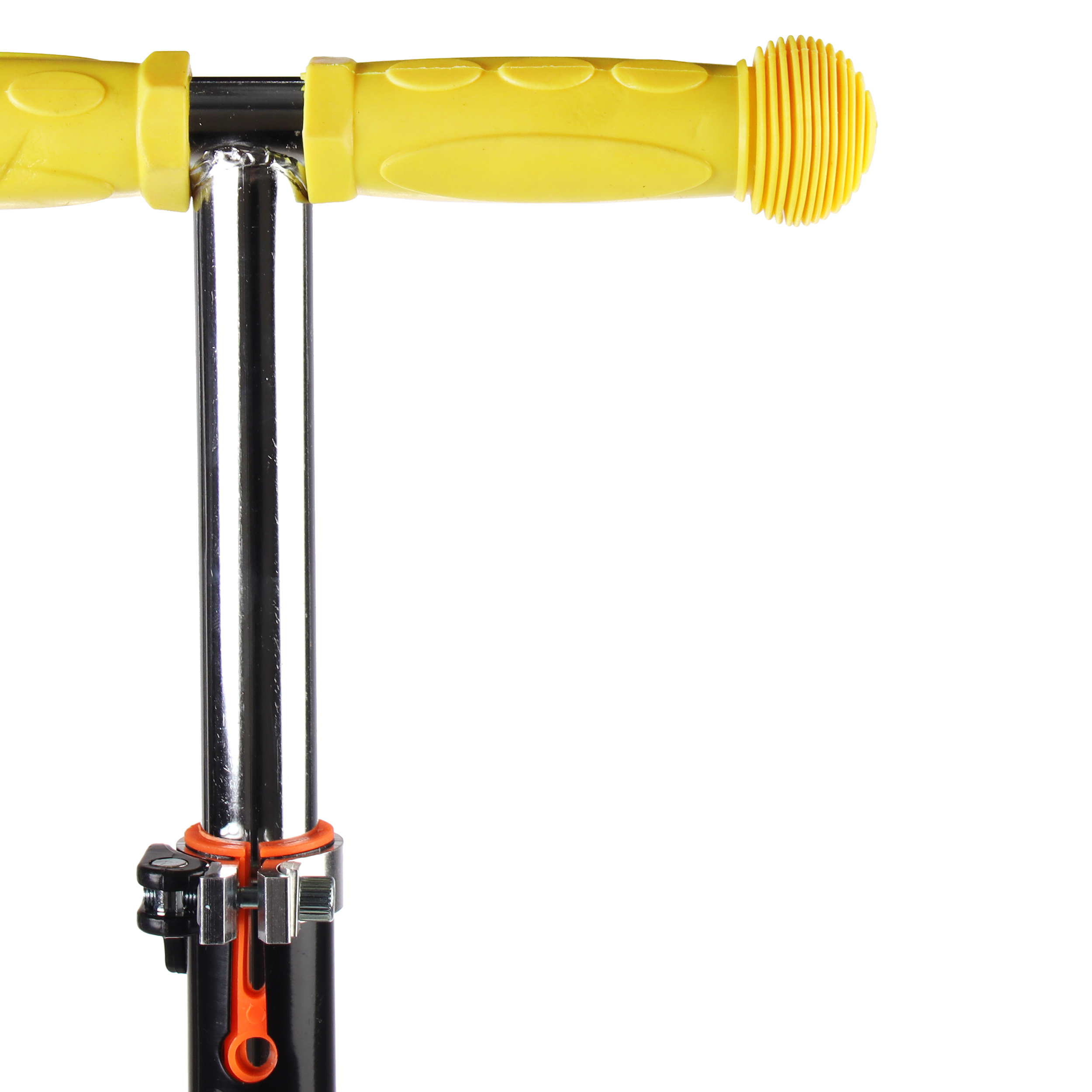 Самокат трехколесный от 3-х лет Yeenot Kids GT4108, до 50кг, вес 2.3кг, свет. колёса PU 116мм ABEC7, жёлтый, БК/уп10/ АКЦИЯ!