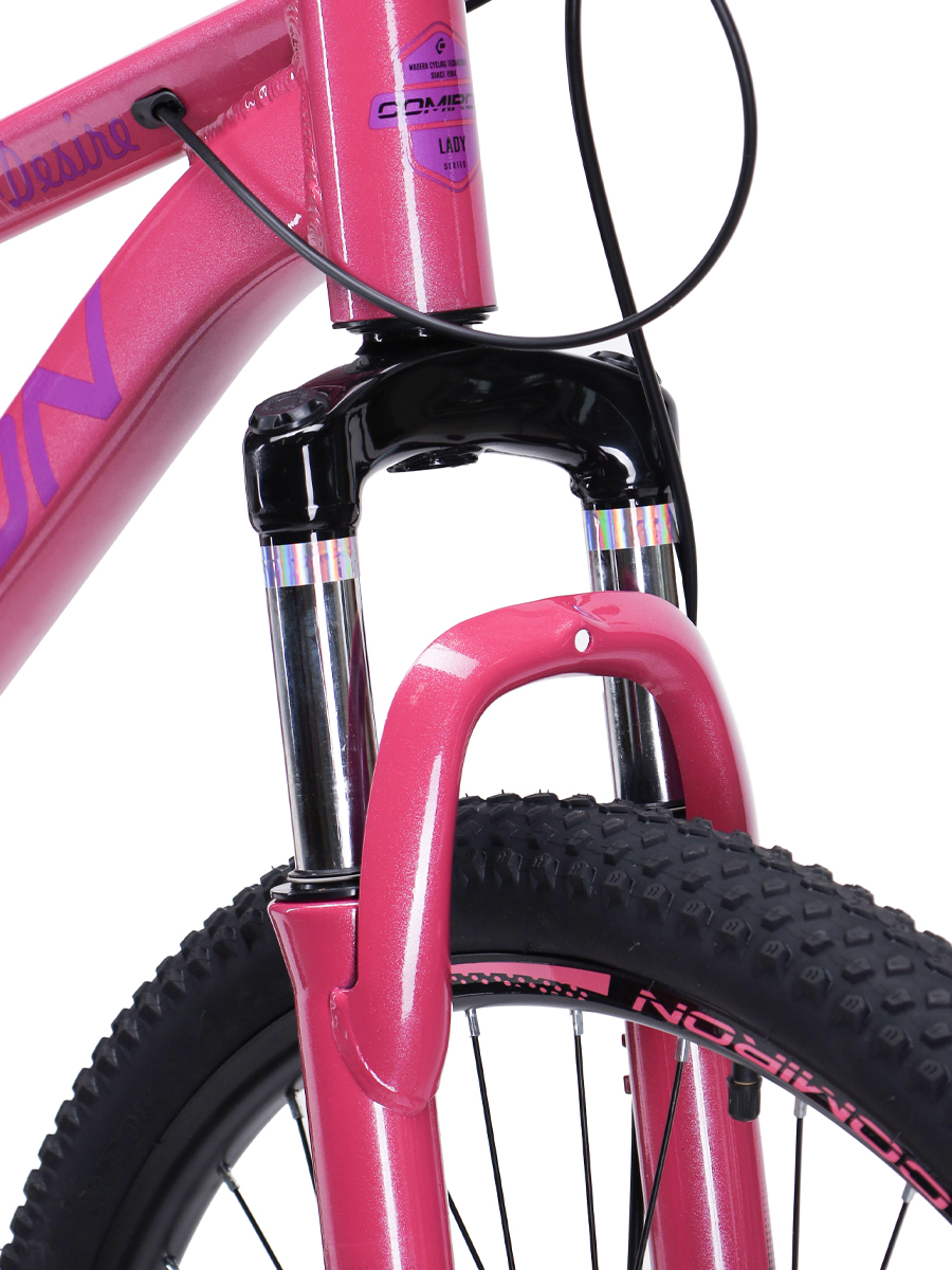 Велосипед 27,5" рама 17" 1x10sp COMIRON DESIRE розовый