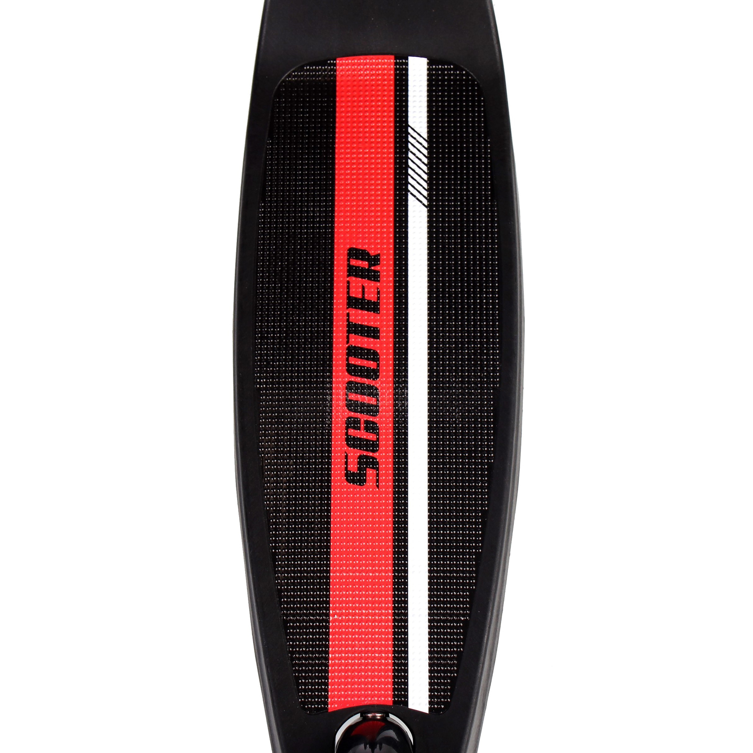 Самокат трехколесный облегчённый для детей от 2-х лет Yeenot GT2018-4, нагрузка до 30кг, вес 1,4кг, светящиеся колёса PU 110мм, цвет Черный  БК/уп10