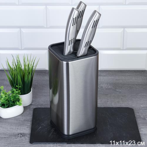 Подставка для ножей 23,2х10,6 см, металл / 726-005 /уп 10/0,45/ ПРОМО АКЦИЯ