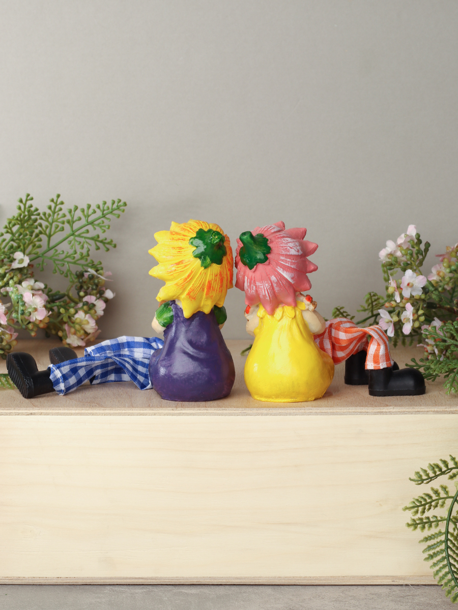 Фигурка висячие ножки Цветочная фея 10 см / YG773 /уп 2/288/микс