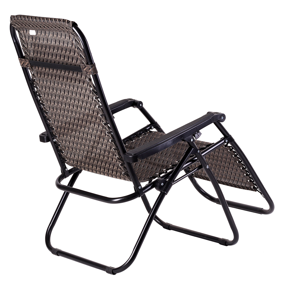 Шезлонг 175х72х80, 3 положения спинки, фиксатор положения, подушка  / GT-CM-044 /уп 2/ ПРОМО АКЦИЯ 