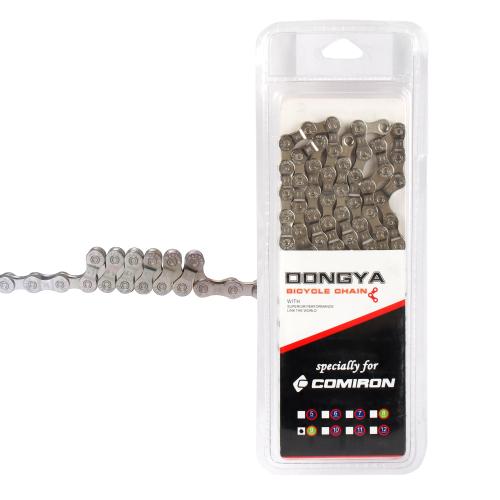 Велосипедная цепь DONGYA CHAIN S9, 9 speed, 1/2"x11/128", 116L /уп 50/