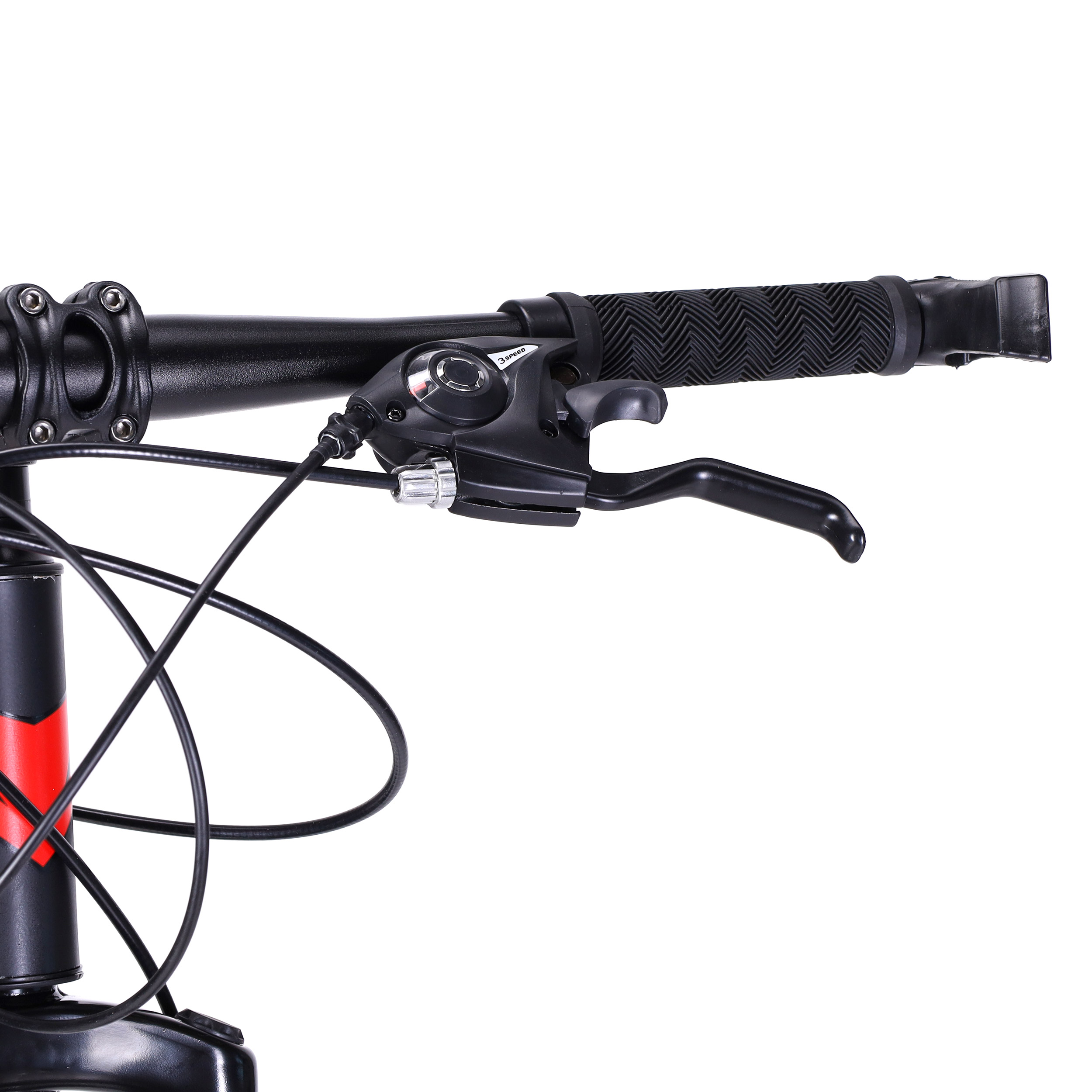 Велосипед горный MERIDIAN MOUNTAIN II 26-17" 21S DISC BRAKE цвет: чёрный-красный