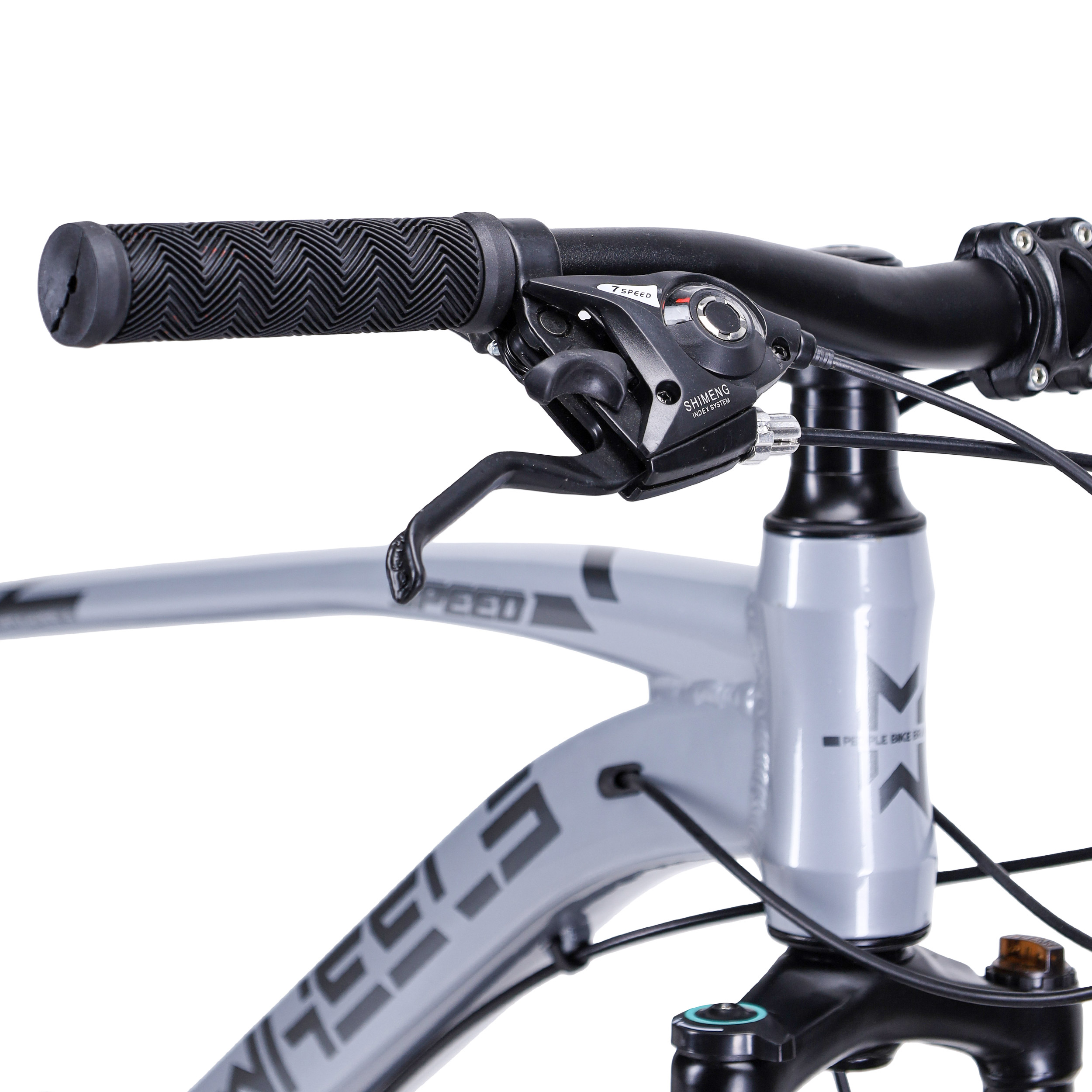 Велосипед горный 29" 21sp MEGAWHEELS SPEED алюминиевый серый