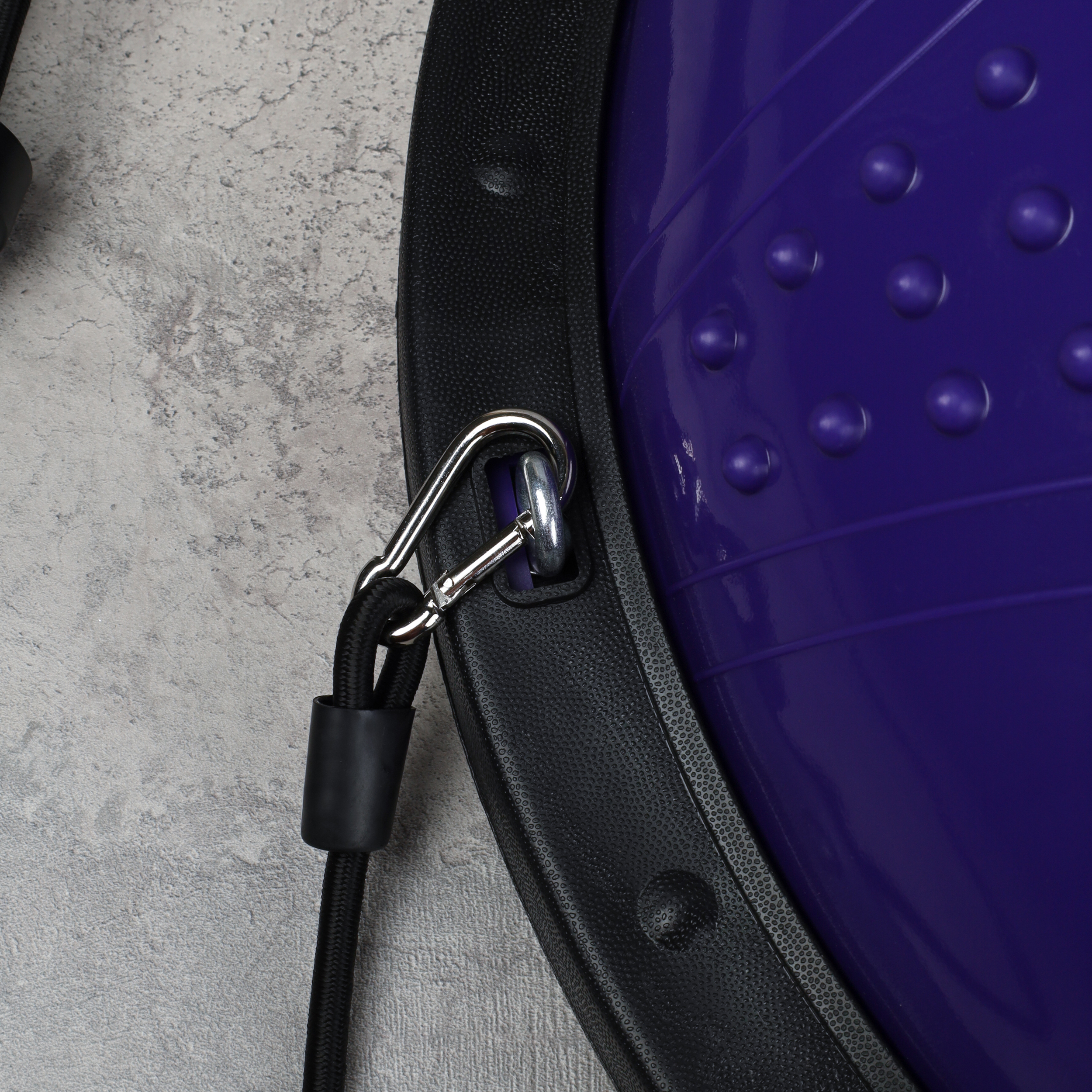 Полусфера балансировочная BOSU 58см Woohooo Knobs эспандер, насос/ фиолетовый/ B58Kn-V/ уп 5