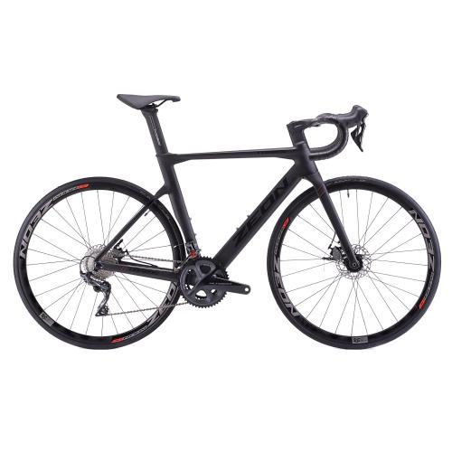 Велосипед шоссейный ZEON R5.2 510mm, SHIMANO ULTEGRA, рама +  руль Carbon T800, цвет: black royal graphite.
