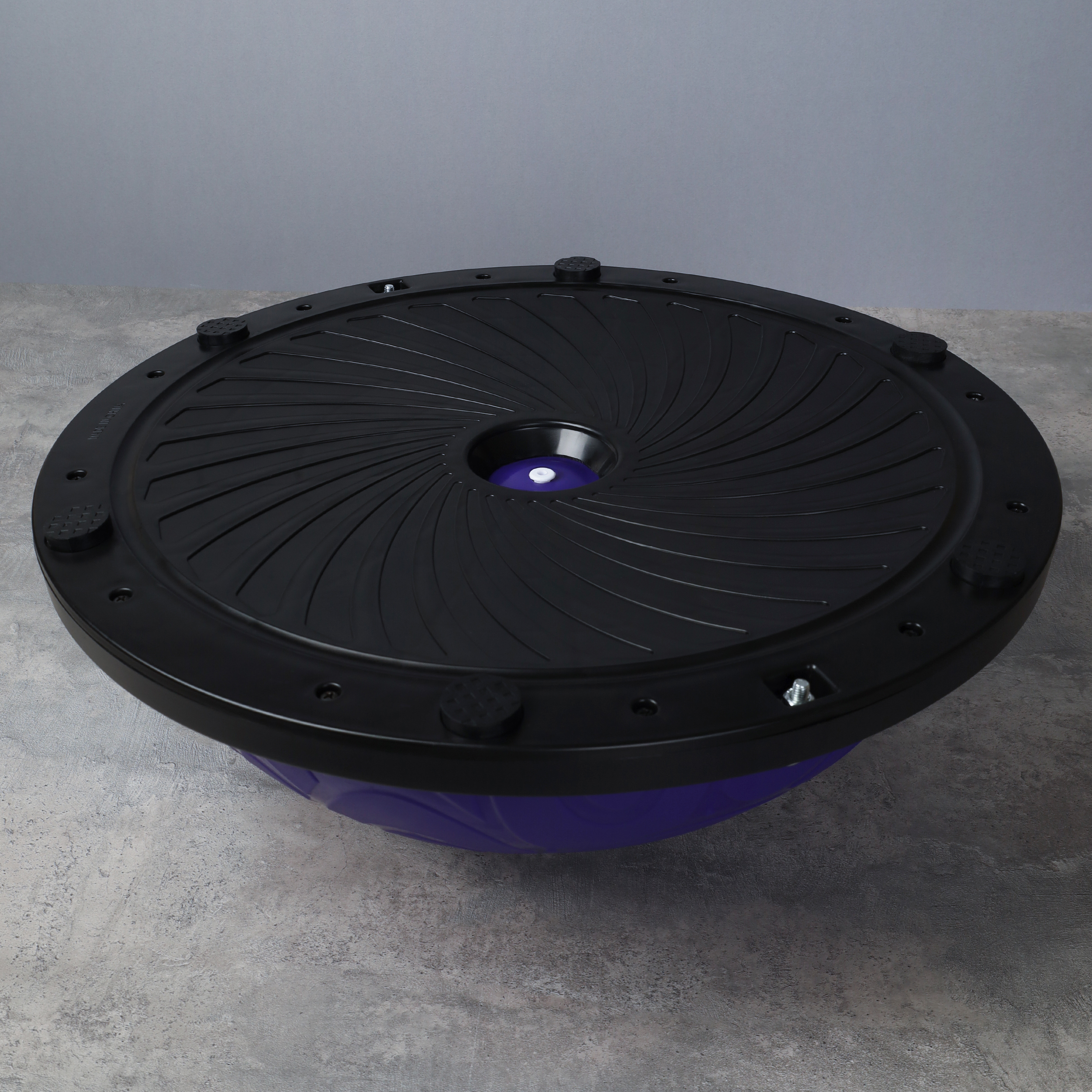 Полусфера балансировочная BOSU 46см Woohooo Curls эспандер, насос/ фиолетовый/ B46Cu-V/ уп 5