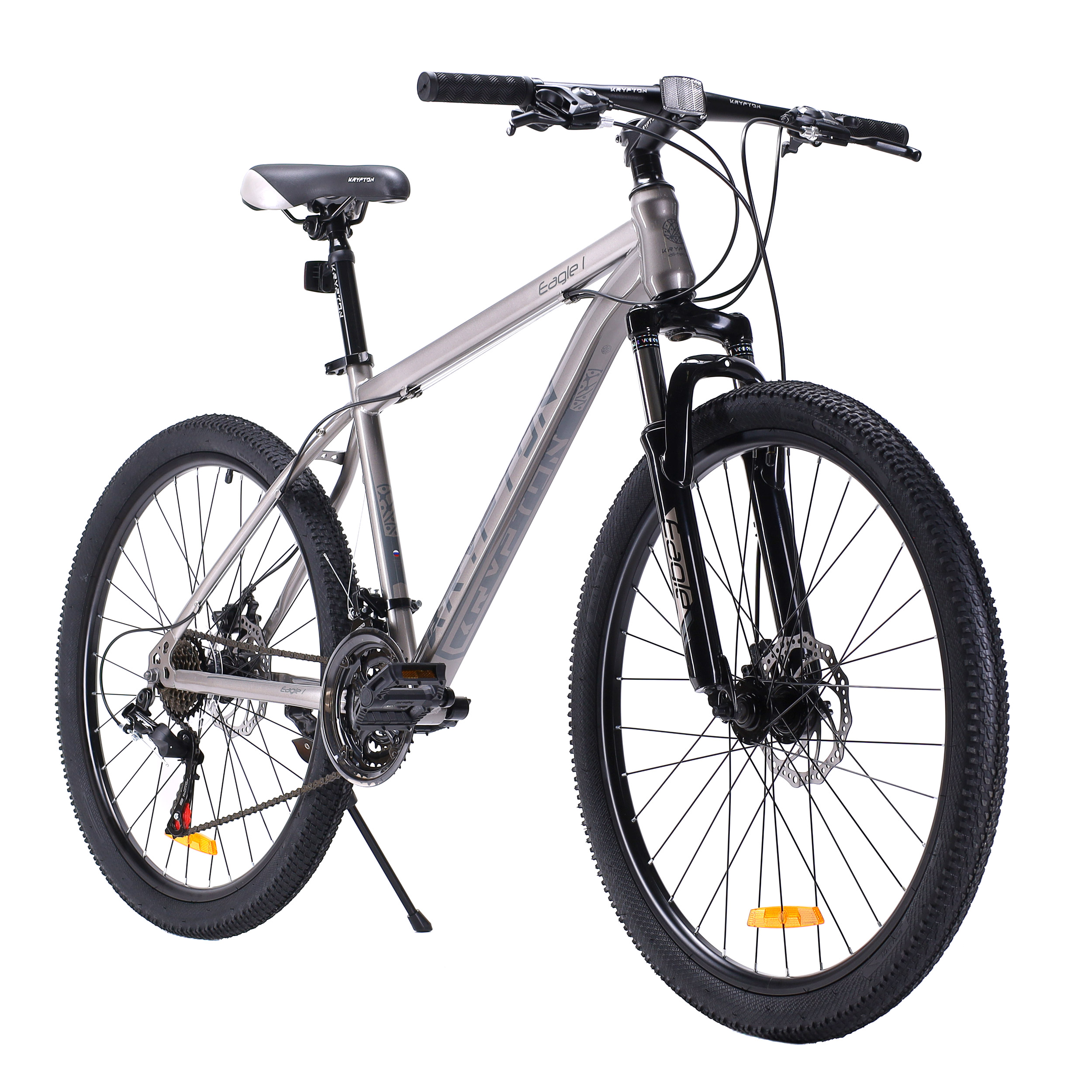 Велосипед 26" рама 17" 21sp KRYPTON EAGLE I серый florid castlerock