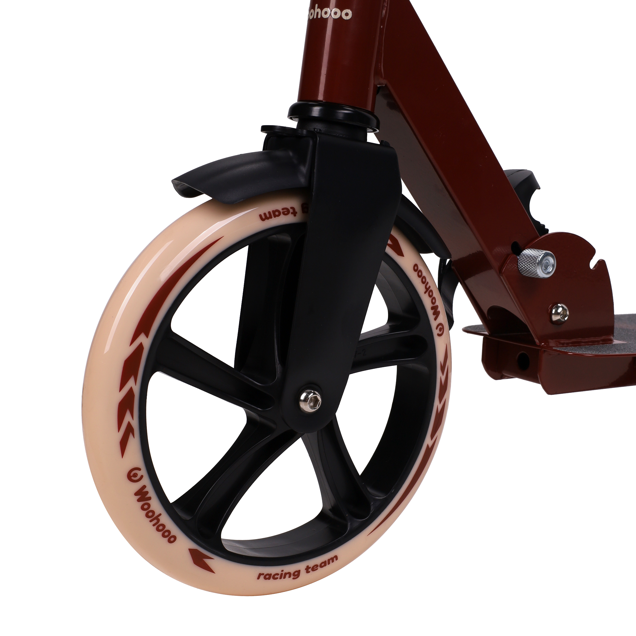 Самокат 2-х колесный Woohooo Vibex / колеса 200мм / Maple syrup / уп 4