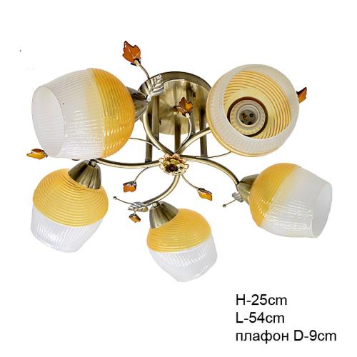 Люстра классическая / YX1908-5 x E27 /уп 4/АКЦИЯ