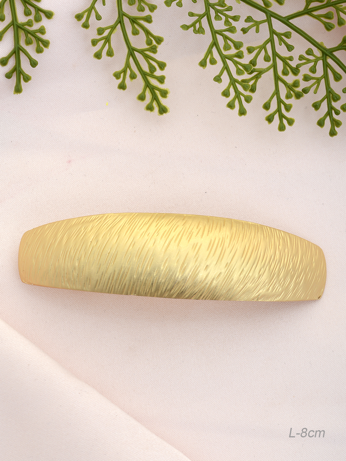 Заколка-автомат 8 см / GTJ-3 /уп 12/золото/металл