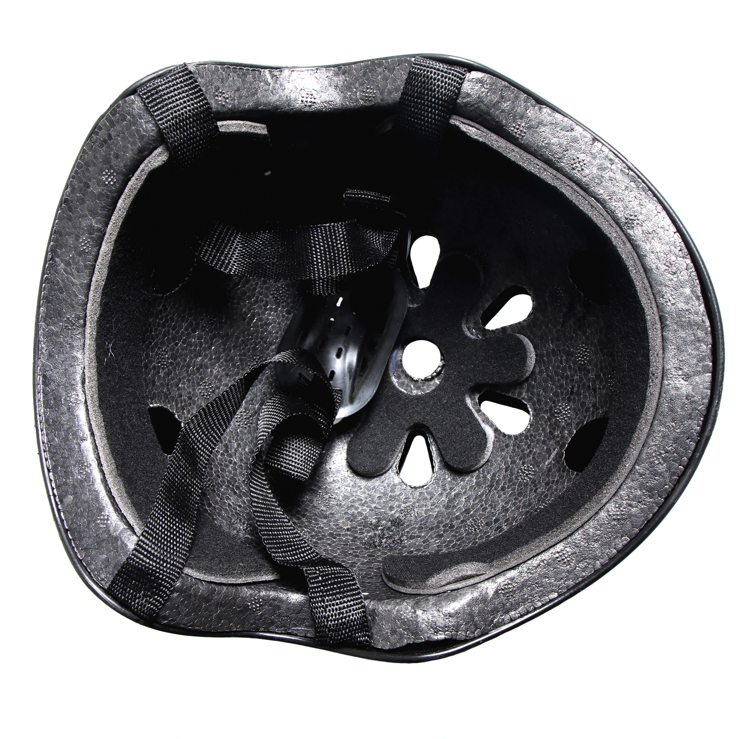 Шлем защитный. 4-16лет / Yan-1+1B / уп 50 / черный