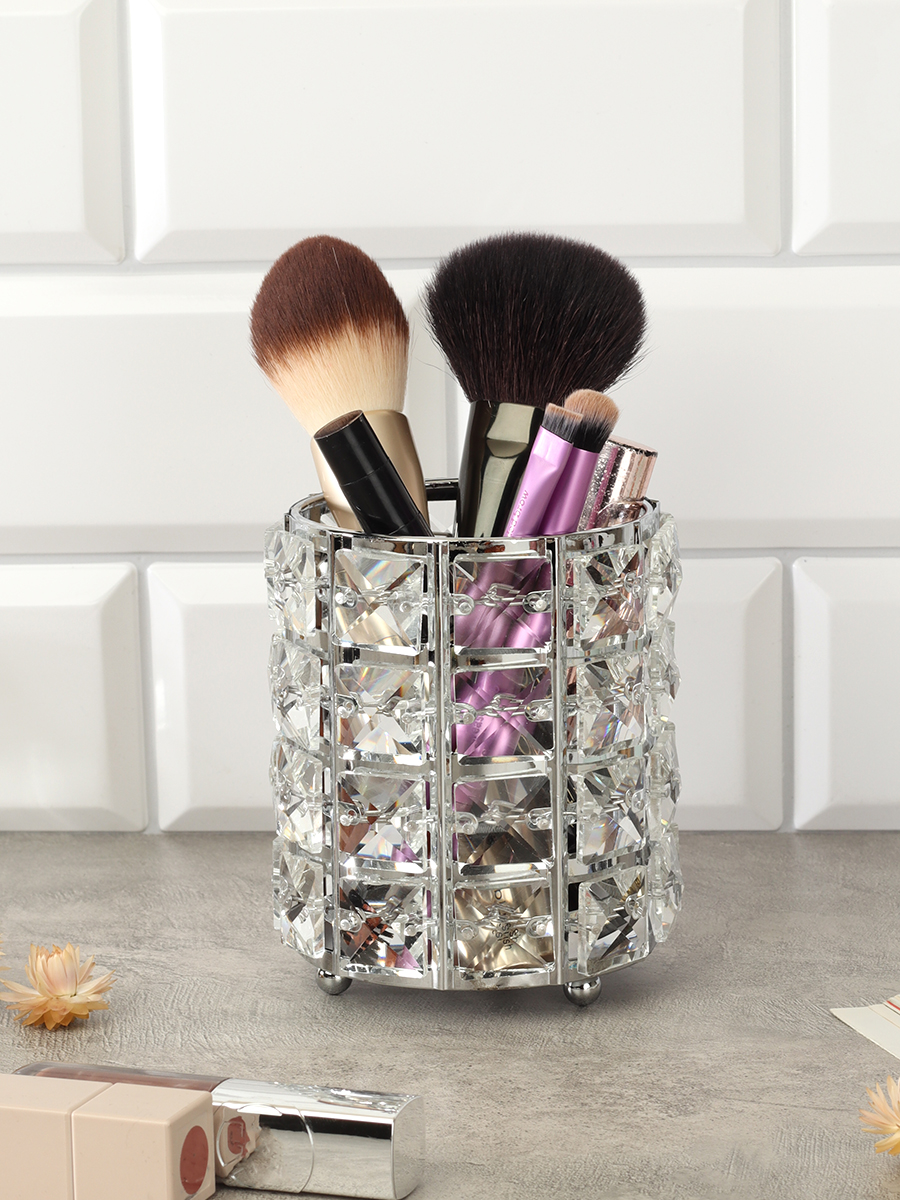 Органайзер подставка серебро 9х11,5 см / N-007 /уп 60/органайзер