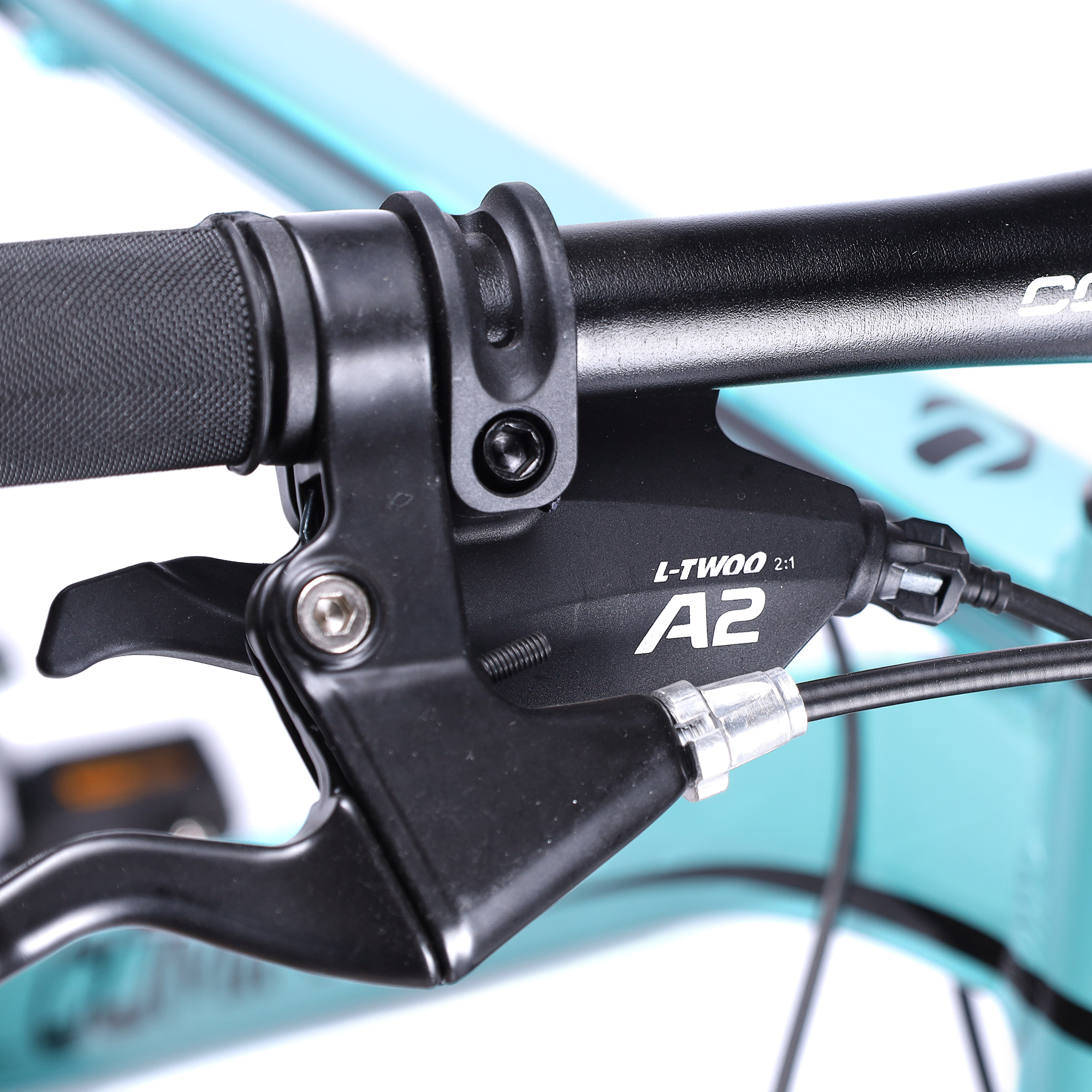 Велосипед 26" рама 17" 21sp COMIRON UNIVERSE аквамарин чёрный глянцевый