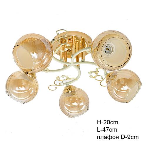 Люстра классическая / 5 x E27/ GH91823-5 /уп 4/АКЦИЯ