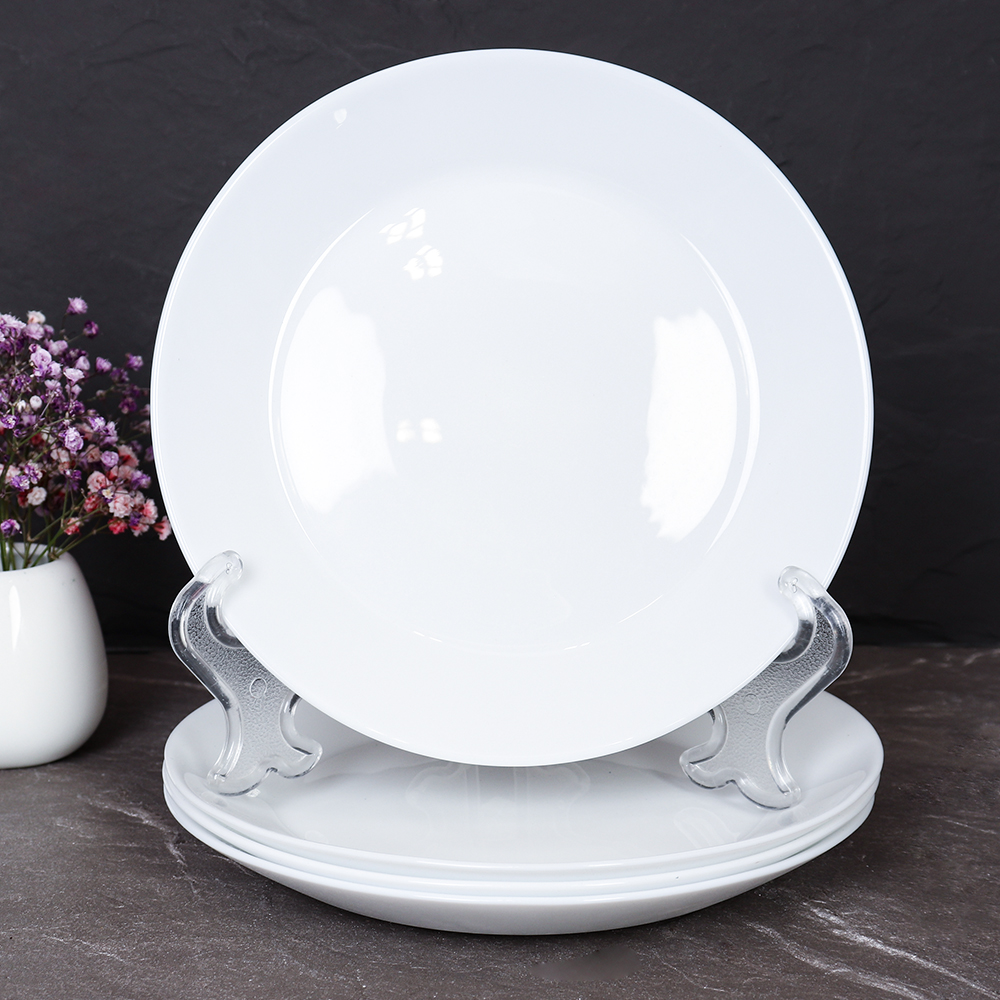 Набор тарелок 4 штуки 180 мм Евро/Дэй белая / LGP-70XN (WHITE ) /уп 18/