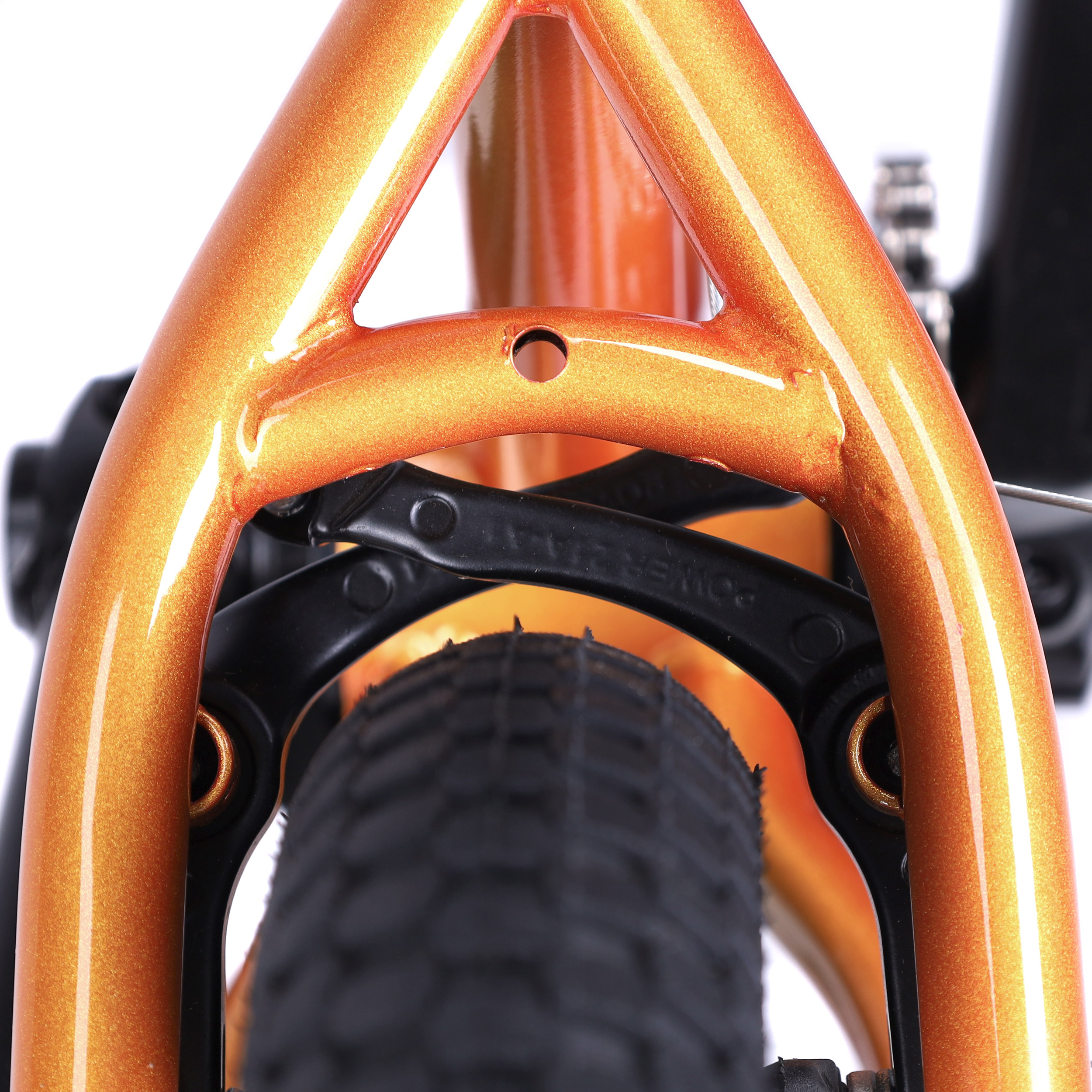 Велосипед BMX 20" COMIRON GEEK, Рама 20.5" golden metallic