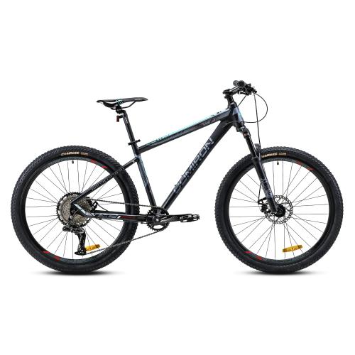 Велосипед горный COMIRON PREDATOR 27.5-17" чёрный неон