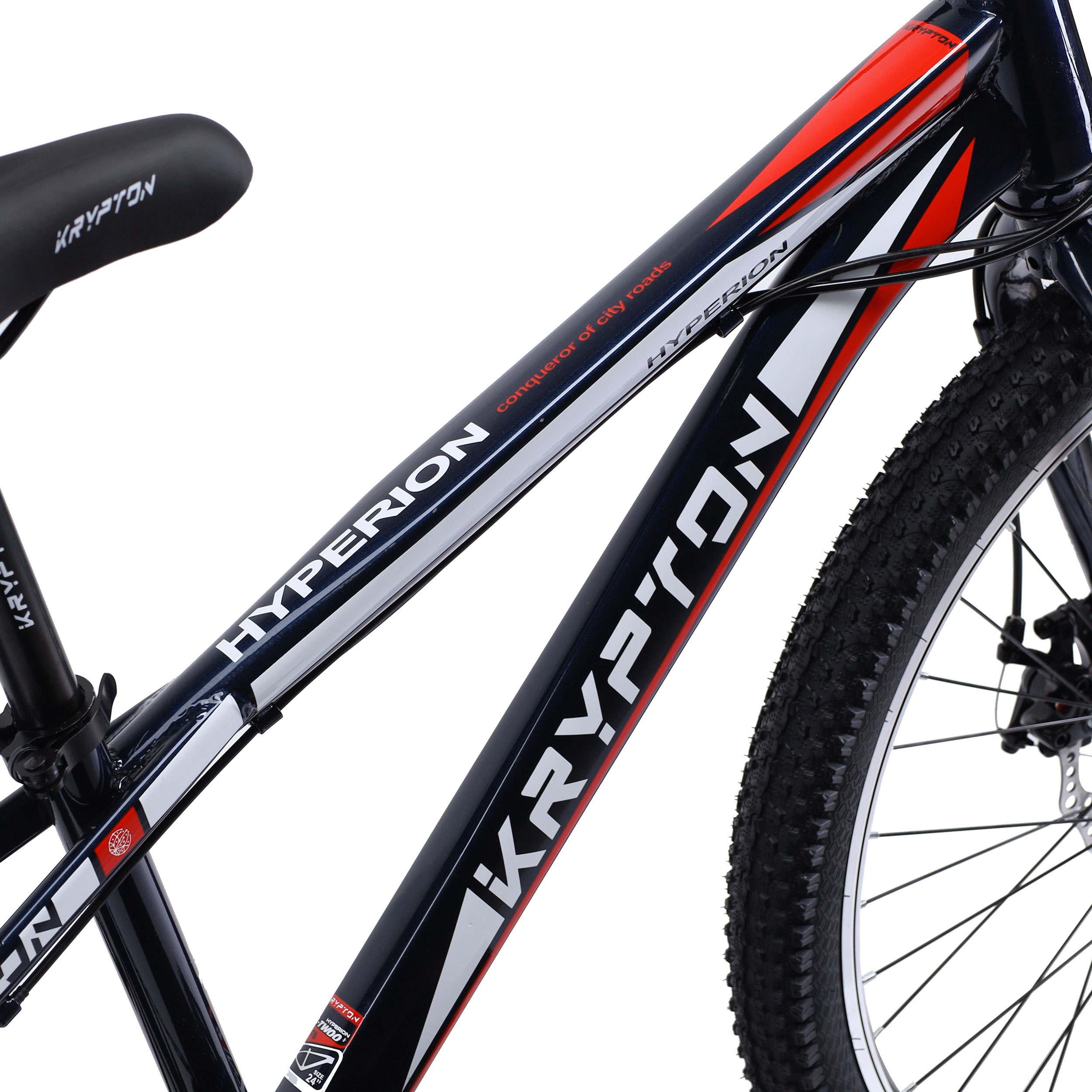 Велосипед 24" Krypton Hyperion ригид KH10DB24HF 7sp синий красный