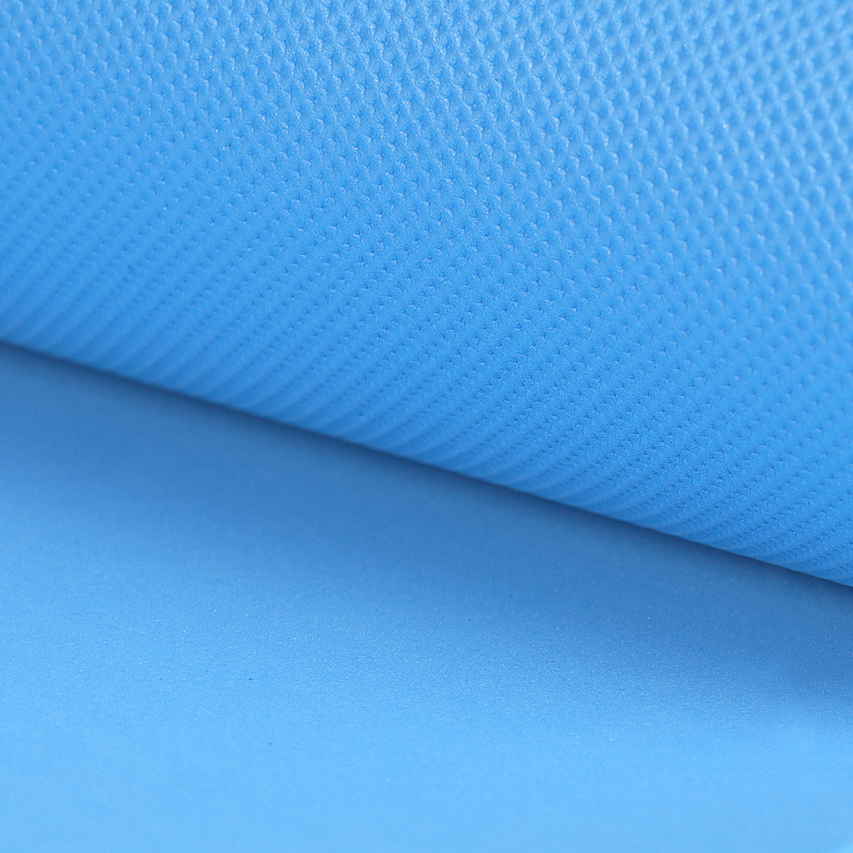 Коврик для йоги и фитнеса спортивный гимнастический EVA 4мм. 173х61х0,4 цвет: голубой / YM-EVA-4B / уп 24