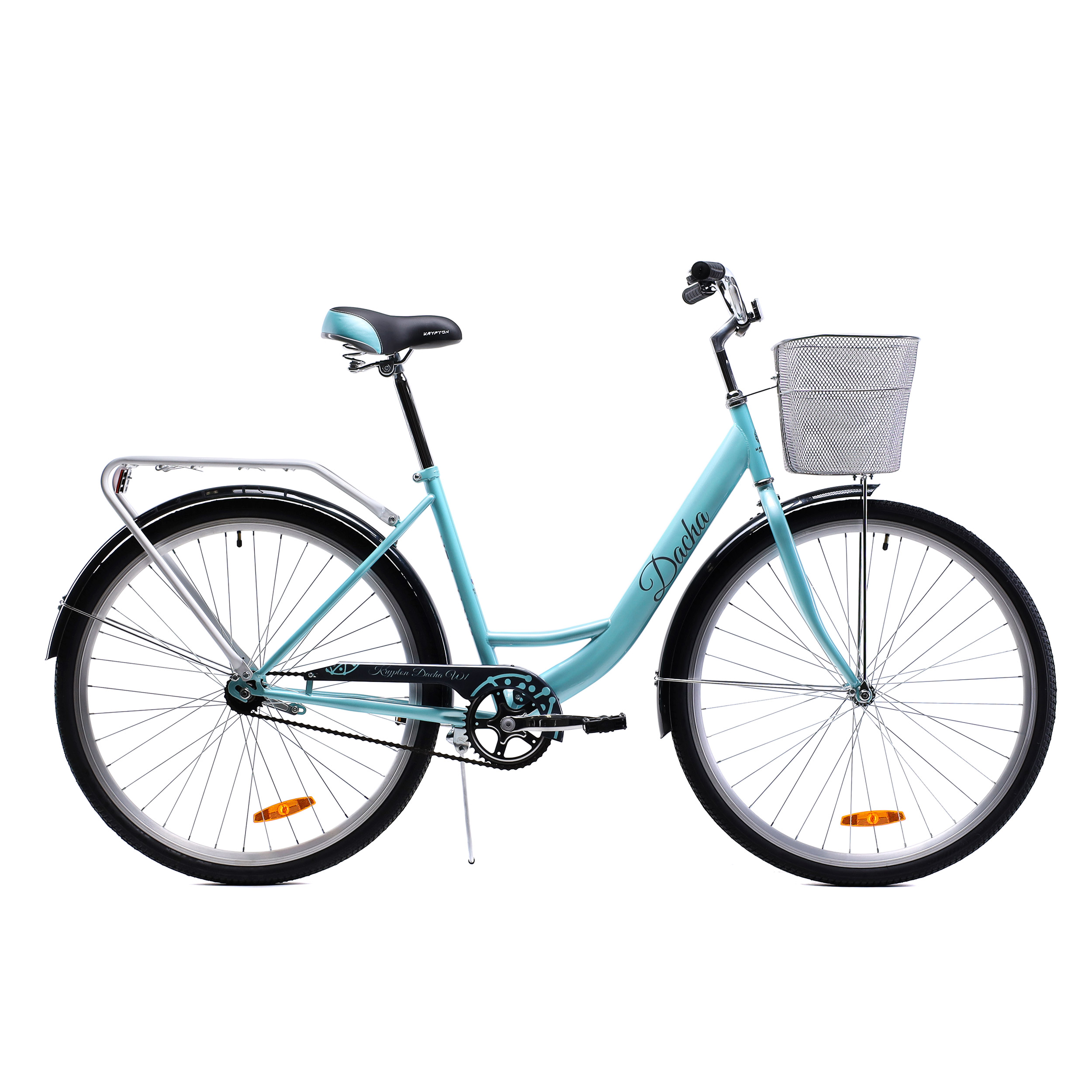Велосипед городской 28" рама 19" 7sp KRYPTON DACHA W небесно голубой ЦВК