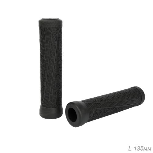 Грипсы 135 мм. Ультрамягкие. 2 шт. Special Soft TPE. Black Color /уп 100/