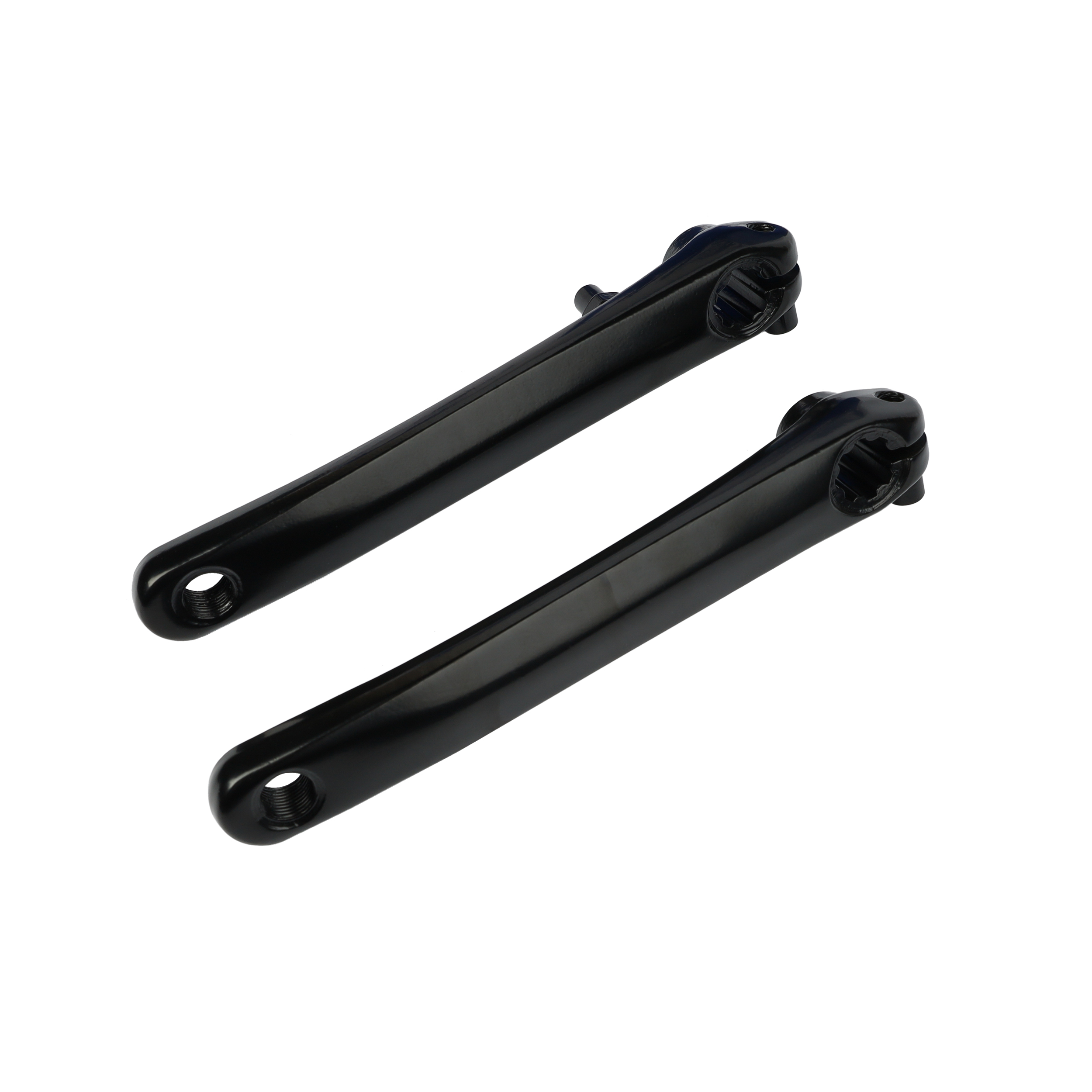 Шатуны для bmx KENLI, Шатуны 170мм. Под ось 19мм/8 зубьев. /KL-8600/ FINISH:ED CRMO/ уп 10/