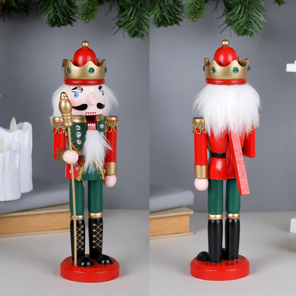 Новогоднее украшение Щелкунчик 25 см / TU-475 /уп 48/без выбора формы