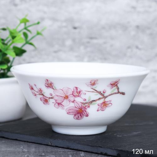 Пиала 120 мл 90 мм Розетка / FW40XN-(7196) /уп 3/72/ Сакура