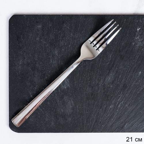 Вилка столовая 1 штука Серебро Сюита Глянец / MJK2 /уп 100/ 410/
