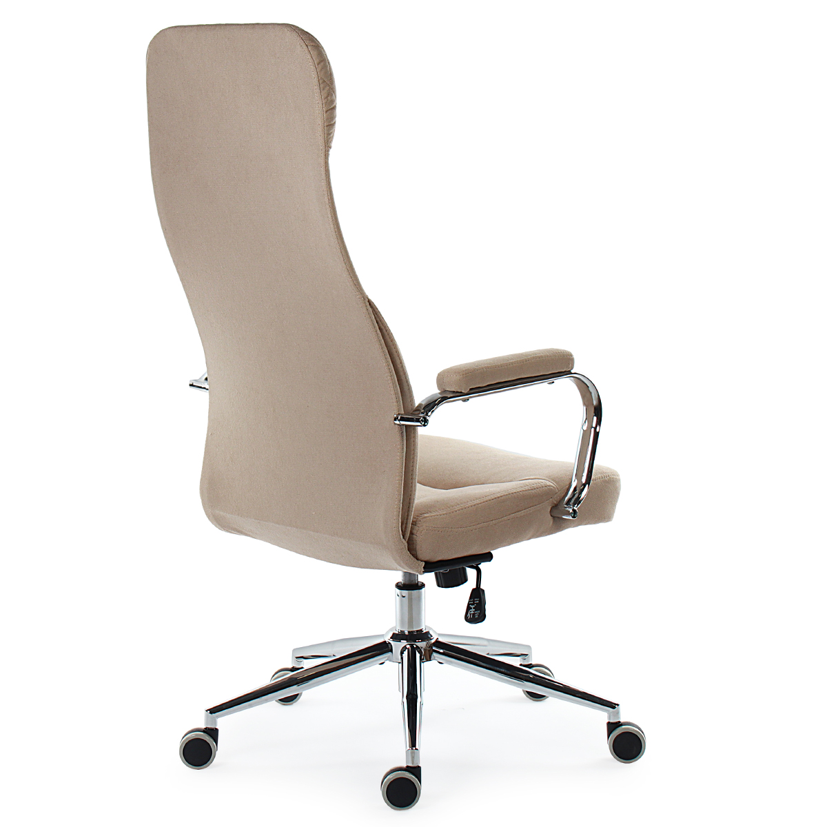 Кресло руководителя CH-10M Ch Бежевый №4 Велюр