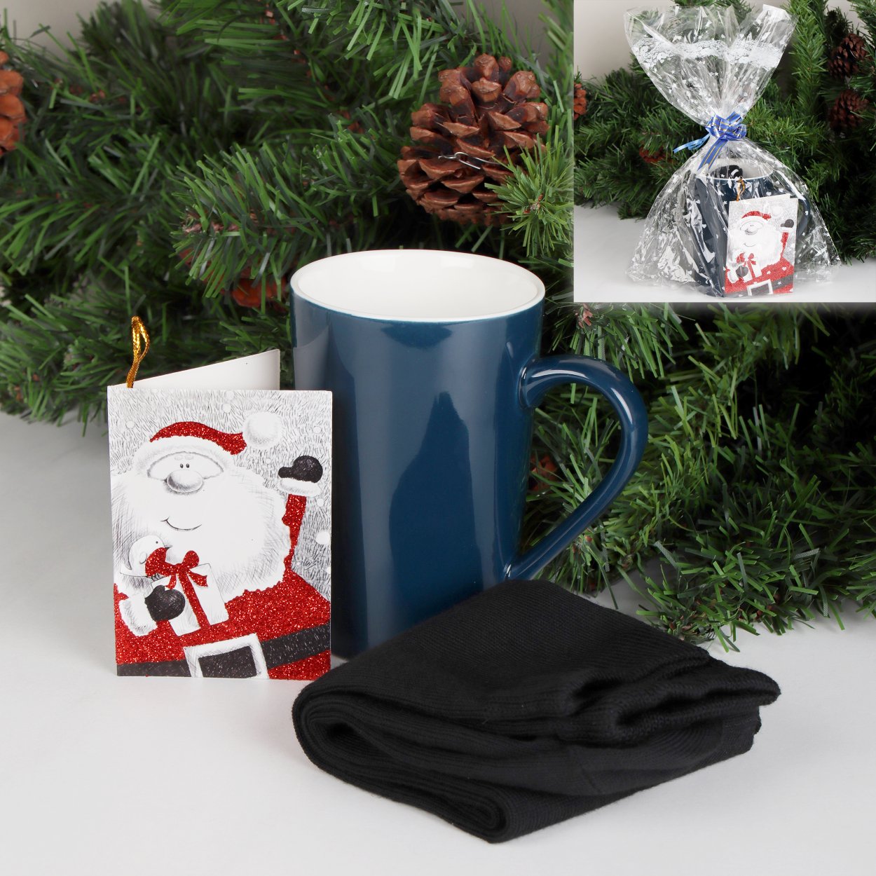 Подарочный набор +открытка / носки мужские 1 пара + кружка / в подарочной упаковке/подарок мужчине/МАРКА