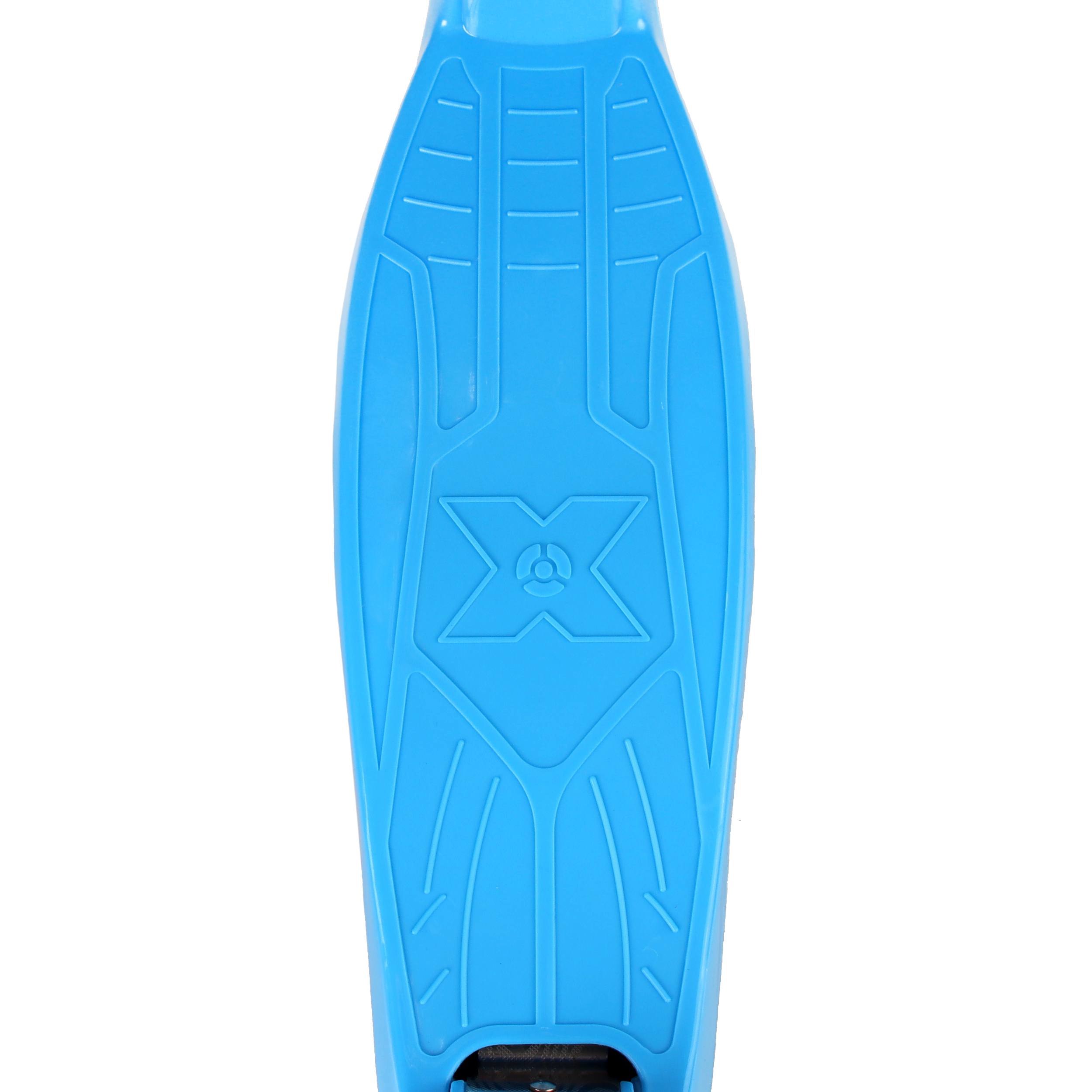Самокат трехколесный от 3-х лет Yeenot Kids GT4108, до 50кг, вес 2.3кг, свет. колёса PU 116мм ABEC7, ярко-голубой, БК/уп10/ АКЦИЯ!