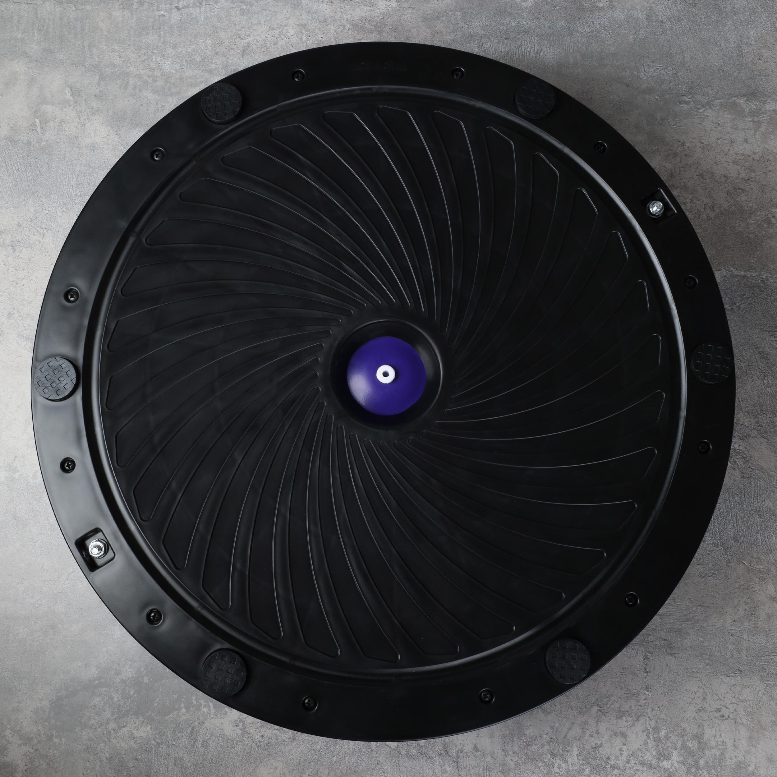 Полусфера балансировочная BOSU 46см Woohooo Curls эспандер, насос/ фиолетовый/ B46Cu-V/ уп 5