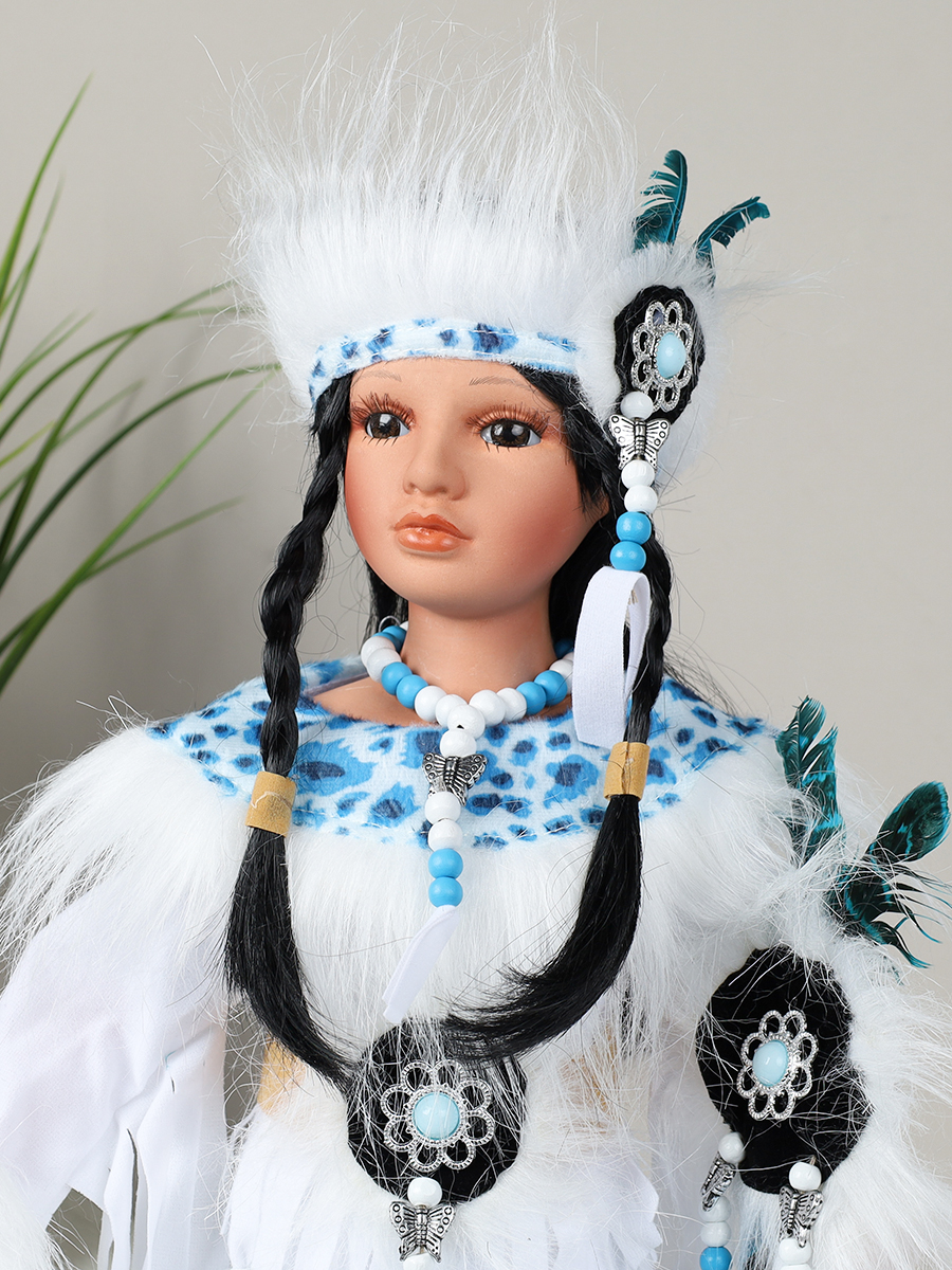 Сувенир коллекционный Индейцы 40 см / ZD1800 /уп 24/