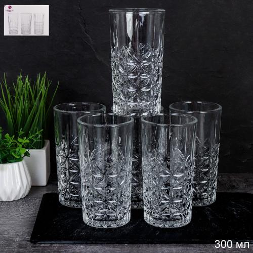 Стакан 6 штук 300 мл / RFV-21 /уп 8/ высокий