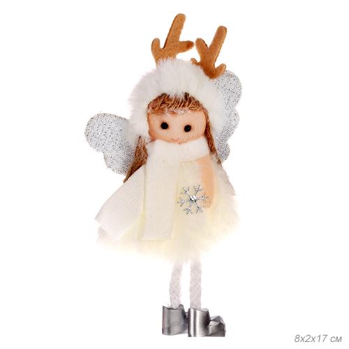 Елочное украшение Ангел 17 см / Е133 /уп 400/