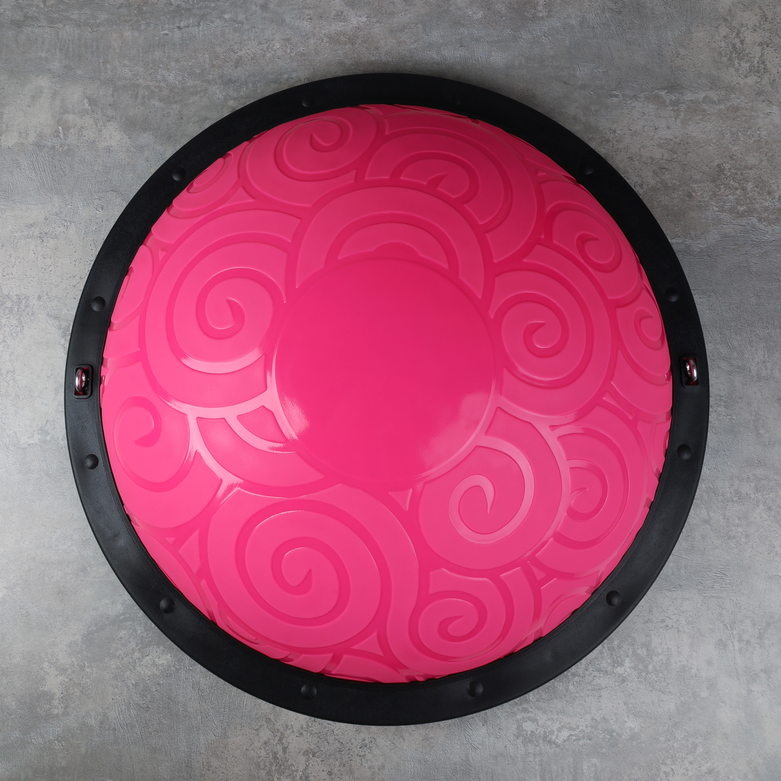 Полусфера балансировочная BOSU 58см Woohooo Curls эспандер, насос/ розовый/ B58Cu-P/ уп5