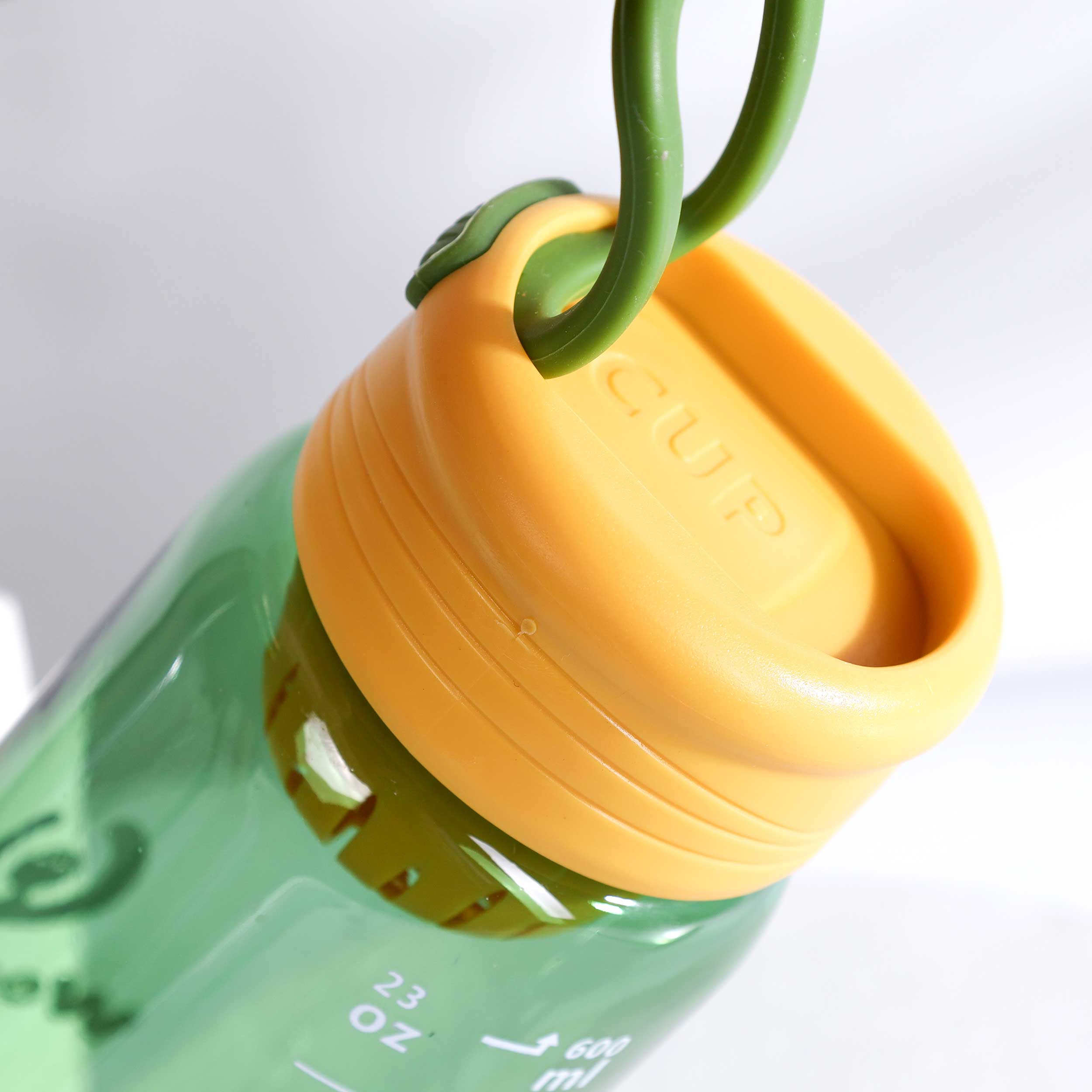 Бутылка для воды 800 ml Вуухууу-Woohooo / Пищевой PP / уп 60 / Зеленый / АКЦИЯ